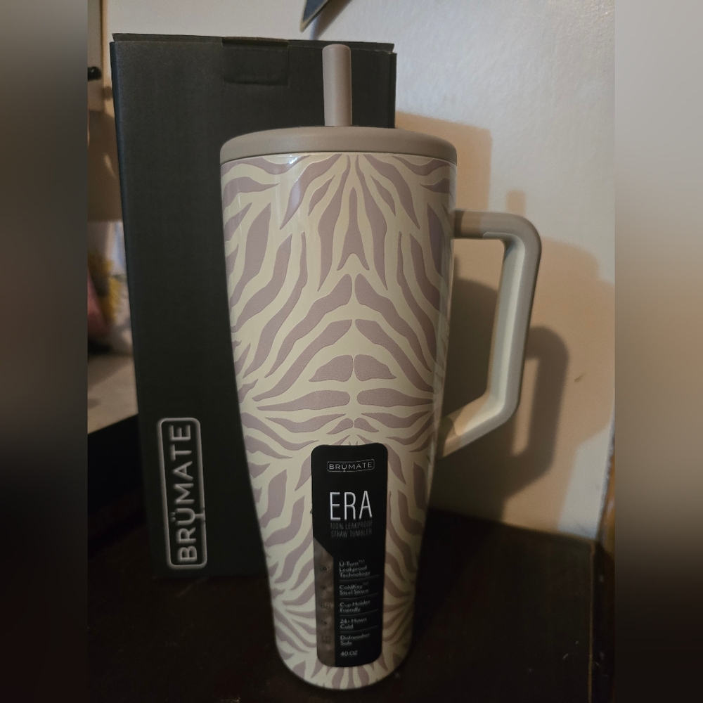 BrüMate Zebra Print Tumbler